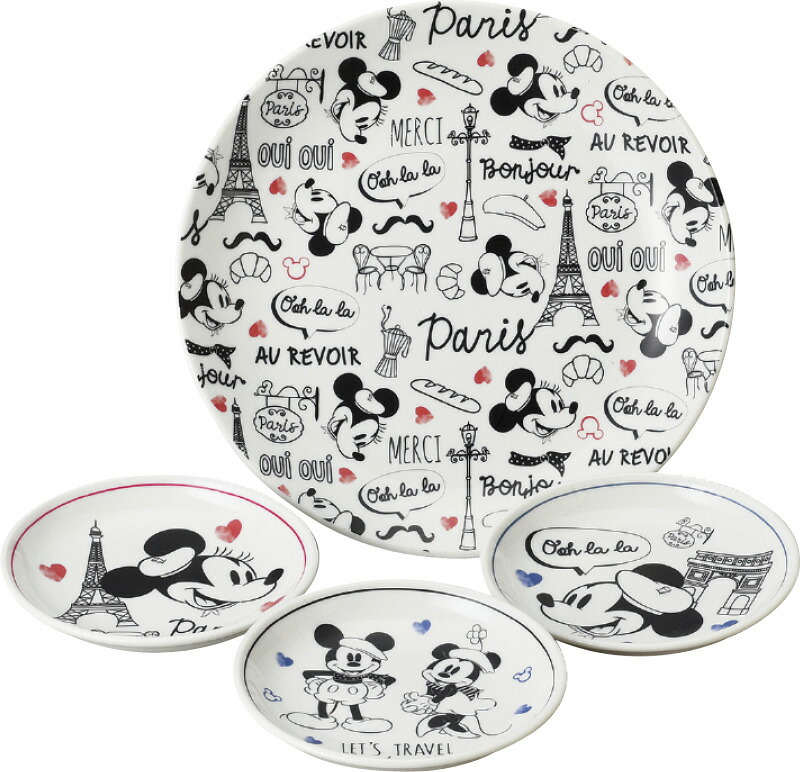 【ラッピング無料】国産 ディズニー パーティーセット 51912 日本製 皿 プレート