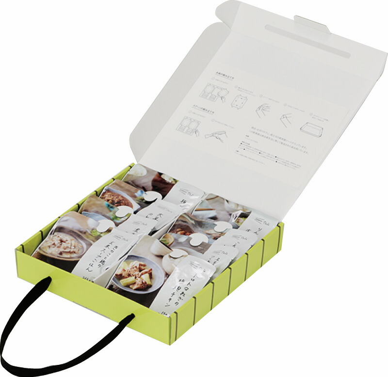 【ラッピング無料】IZAMESHI キャリーボックスDeli 635-765 非常食セット カレーリゾット 玄米スープごはん スープリゾット つくねと野菜の和風煮 ビーフシチュー 塩麹チキン 生姜焼き サバ味噌煮 - 画像 (4)