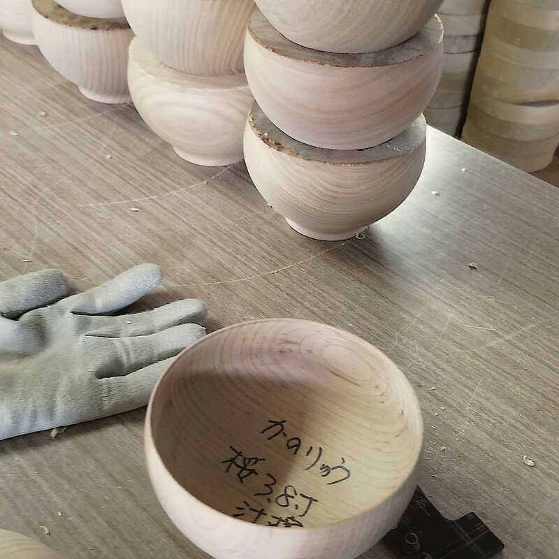 【ラッピング無料】国産 山中塗 食洗機対応 ちとせ椀 セン S22-12-1s 日本製 汁椀 - 画像 (4)