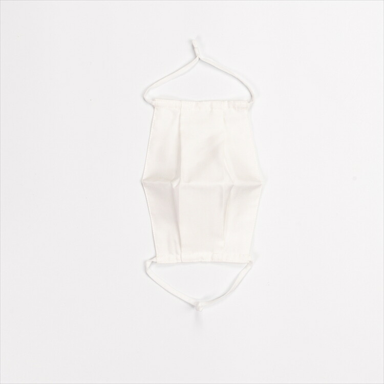 【送料無料】[3枚割引] 碓氷製糸 純国産シルク きらめきマスク　ホワイト色 フリーサイズ 絹 美容 保湿 天然 セリシン 敏感肌 日本製 レビュー おしゃれ - 画像 (7)