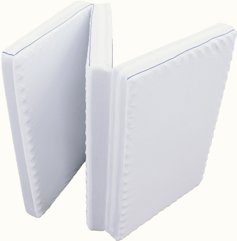 【ラッピング無料】西川 点で支えるマットレス(3つ折りタイプ) HC02509201 体圧分散 - 画像 (3)