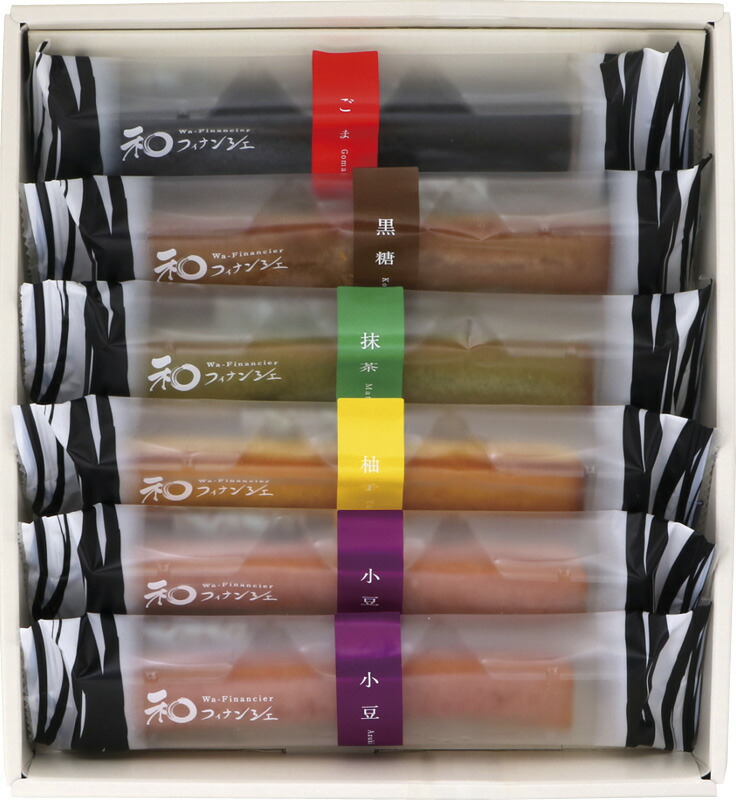 【ラッピング無料】井桁堂 和フィナンシェ 00065 小豆 黒糖 ごま 抹茶 柚子