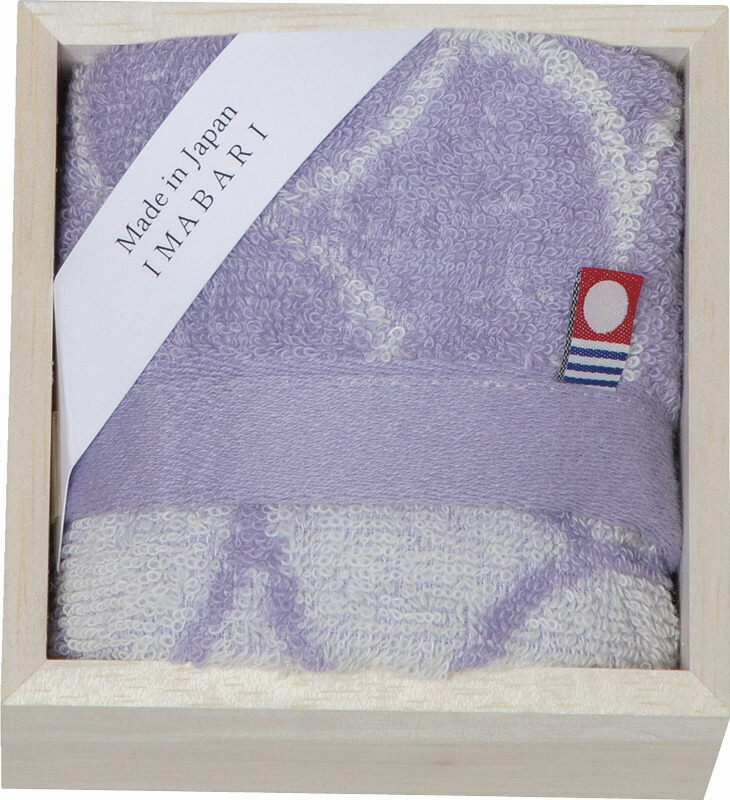 【ラッピング無料】国産 今治製タオル しまなみ匠の彩 ウォッシュタオル(木箱入) KW-6058 綿100% 日本製