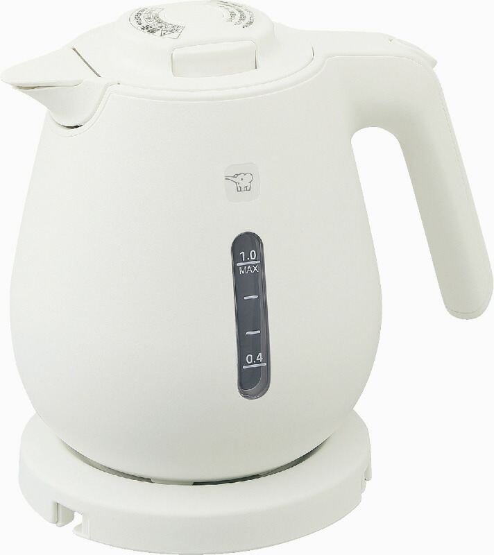 【ラッピング無料】象印 電気ケトル1L CK-DA10-WA レビュー