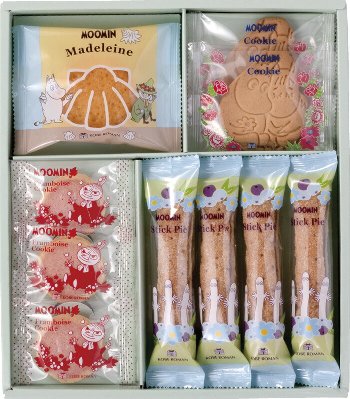 【ラッピング無料】ムーミン スイーツセット MS-10N お菓子セット クッキー スティックパイ マドレーヌ