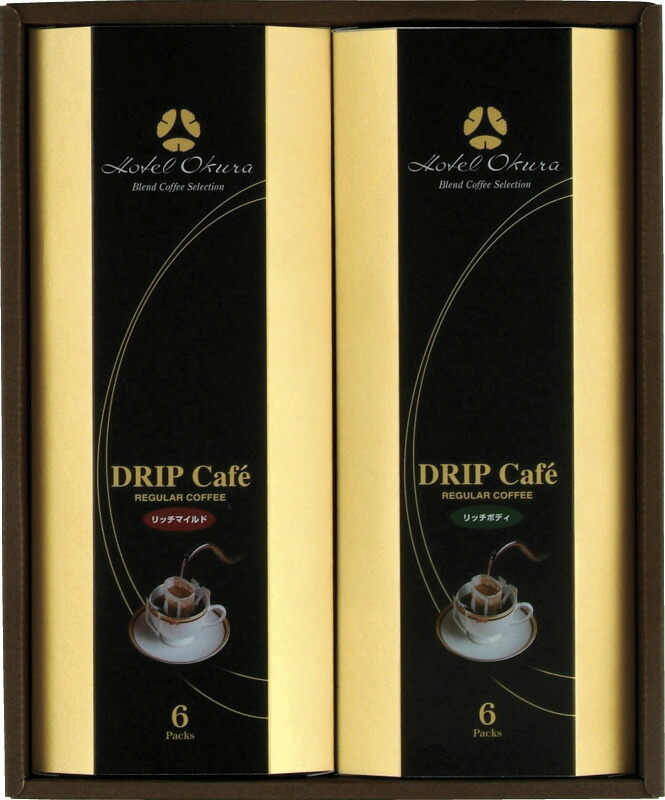 【ラッピング無料】ホテルオークラ ドリップコーヒー詰合せ HO-20M リッチマイルド リッチボディ
