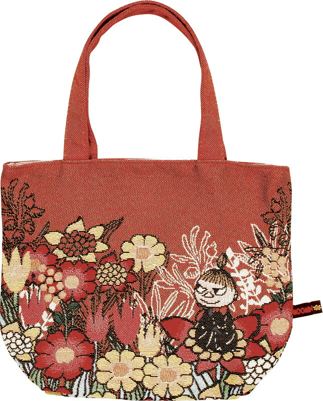 【ラッピング無料】ムーミン 花と一緒に ゴブラン織りポーチ 0434108000 - 画像 (3)