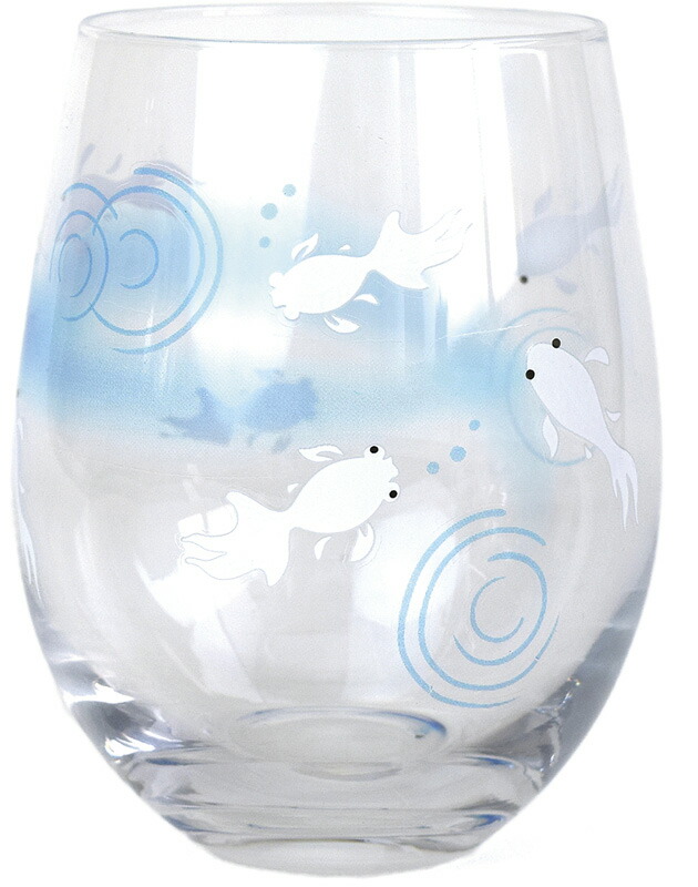 【ラッピング無料】国産 冷感グラス 金魚 AM-SYO-1 日本製 タンブラー