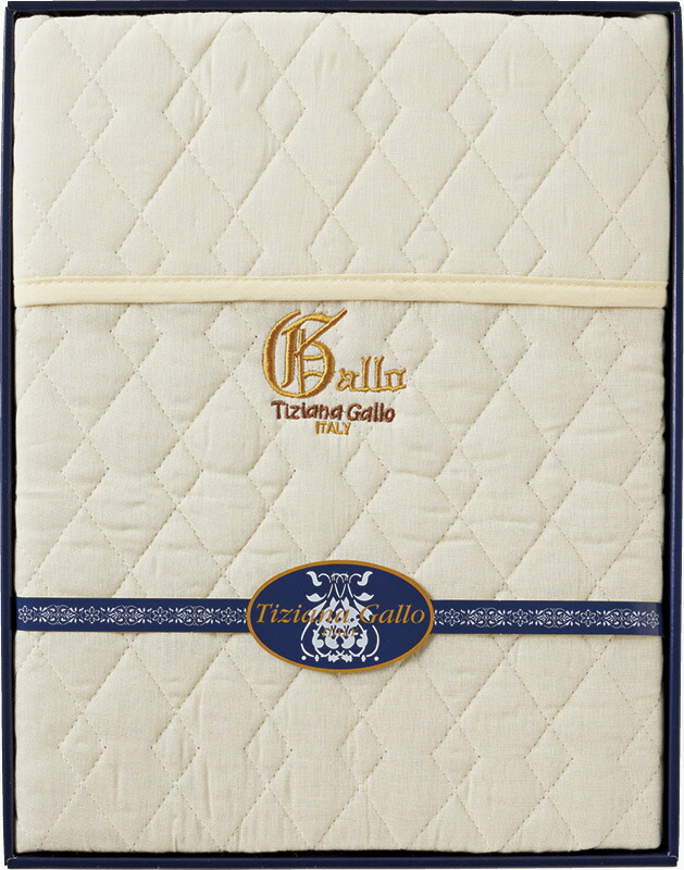 【ラッピング無料】ティツィアナ･ガロ さわやかガーゼ 敷パット TG-440 敷きパッド