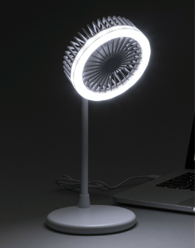 【ラッピング無料】ファン付LED スタンドライト 3738 ＵＳＢ レビュー - 画像 (3)