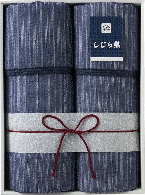 【ラッピング無料】しじら織キルト 敷パット 2P SSJ-2210 敷きパッド