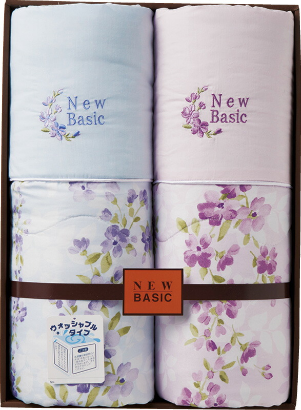 【ラッピング無料】ニューベーシック ウォッシャブル 肌掛けふとん 2P RNB-4105 掛け布団