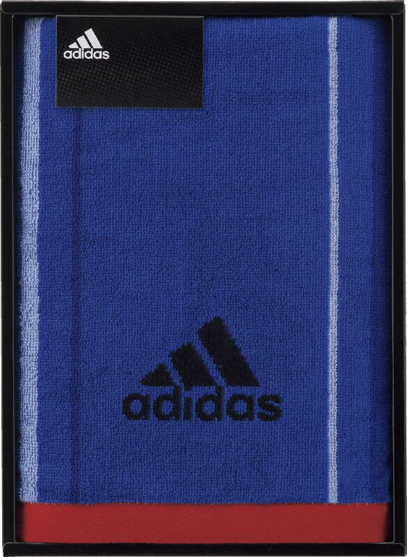 【ラッピング無料】アディダス ブラオ スポーツタオル 06-3629150 綿100%