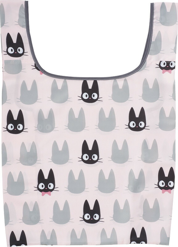 【ラッピング無料】魔女の宅急便 ジジパターン エコバッグ 1165038300