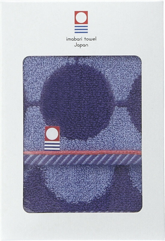 【ラッピング無料】国産 今治製タオル プッチ タオルハンカチ ブルー 22728-32350-303 綿100% 日本製