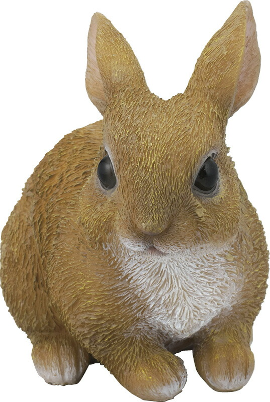 【ラッピング無料】セーブインダストリー 手のりうさぎ SV-5967 置物