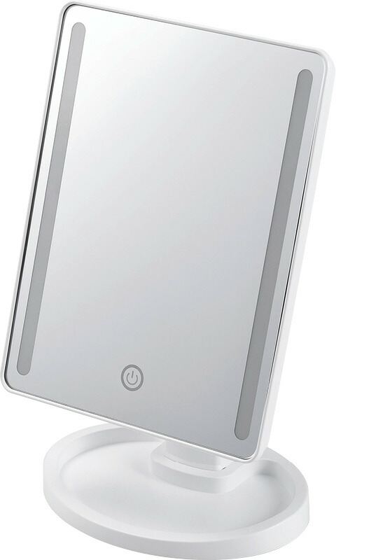 【ラッピング無料】LED ライティングミラー スクエア AY-2032 鏡