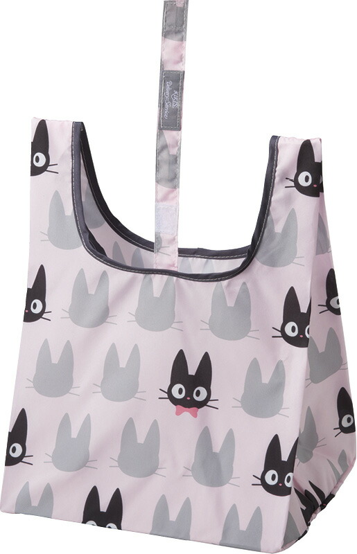 【ラッピング無料】魔女の宅急便 ジジパターン ミニエコバッグ 1165039000