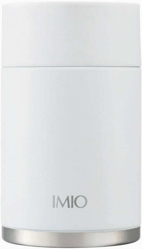【ラッピング無料】イミオ コンパクトランチポット300ml ホワイト IM-0012 保温ランチジャー