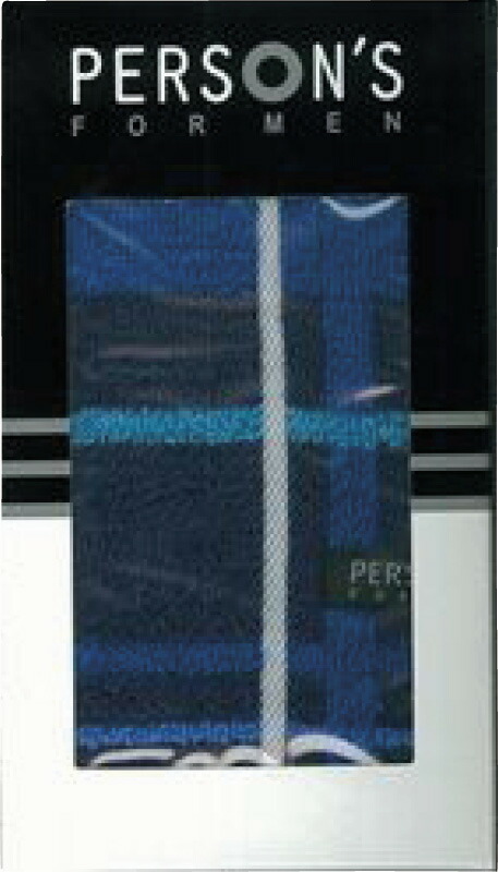 【ラッピング無料】パーソンズ 紳士タオルハンカチーフ 31340307A 綿100%