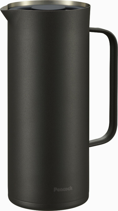【ラッピング無料】ピーコック リビングポット1L ダークブラウン AHW-100 TD エアーポット 保温ポット