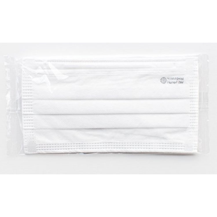 【送料無料】ヤマシン･フィルタマスク 洗って繰り返し使えるマスク 個包装 ふつうサイズ 3枚入 レビュー あす楽 - 画像 (3)