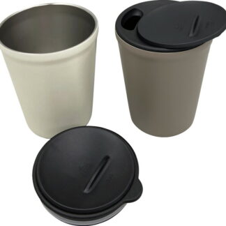 【ラッピング無料】ブリューコーヒー ペア蓋付サーモタンブラー 260ml 69551