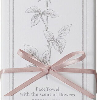 【ラッピング無料】国産 フィオーレ ディ ローサ お花の香り付き今治産フェイスタオル ピンク FR2220PI 綿100% 日本製