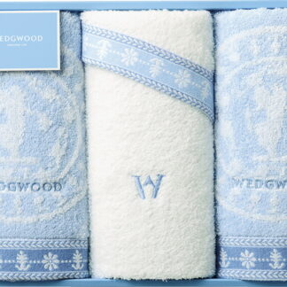 【ラッピング無料】ウェッジウッド ジャスパー フェイスタオル 3P TT88300606 綿100%