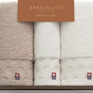 【ラッピング無料】国産 寿々スペシャリテ 愛媛今治 フェイスタオル 2P ＆ ハンドタオル 66355 綿100% 日本製