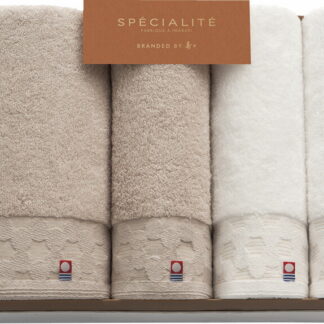 【ラッピング無料】国産 寿々スペシャリテ 愛媛今治 タオルセット 66311 綿100% 日本製 フェイスタオル： バスタオル ハンドタオル