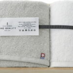 【ラッピング無料】国産 今治 ONE QUALITY フェイスタオル ＆ ウォッシュタオル Q-55250 綿100% 日本製
