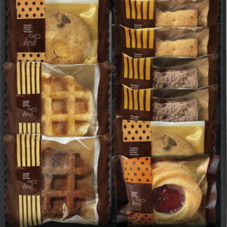 【ラッピング無料】アンドスイーツセレクション ANZ-10 スクエアパイ ナッツとチョコのざっくりクッキー ワッフル ロシアケーキ