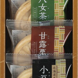 【ラッピング無料】風雅甘々もなか詰合せ M-AO 小豆もなか 甘露栗もなか 八女茶もなか