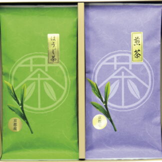 【ラッピング無料】京都産宇治茶詰合せ CK10-10 煎茶 ほうじ茶