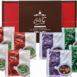 【ラッピング無料】64℃ スープギフト M-S10N 中華わかめスープ 欧風野菜スープ 洋風オニオンスープ