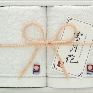 【ラッピング無料】国産 今治製タオル 雪月花?さくら? ウォッシュタオル 2P SG88100 綿100% 日本製