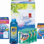 【ラッピング無料】ナチュラルクリーンセット NCS-082 ライオン チャーミーVクイック 花王 ワンパックアタック パイプ洗浄剤 洗濯ネット角型