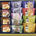 【ラッピング無料】河内駿河屋 彩菓撰 SK-15 パウンドケーキ 栗まんじゅう かすてらまんじゅう パウンドケーキ 桃山 姫鏡