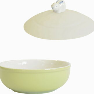 【ラッピング無料】シリコン蓋付き マルチレンジボウル グリーン 4585-558 スープボウル カップ