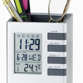 【ラッピング無料】キューブデスクスタンド 661-23 置き時計 レビュー