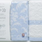 【ラッピング無料】国産 西川 今治サンクレスト フェイスタオル ＆ ウォッシュタオル TT86150051 綿100% 日本製