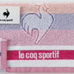 【ラッピング無料】国産 le coq sportif ルコック ビッグロゴ スポーツタオル ピンク LQ2302 ST1P PK 綿100% 日本製