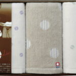 【ラッピング無料】国産 タオルソムリエの選択 フェイスタオル 2P ＆ ウォッシュタオル 22710-61420-931 綿100% 日本製