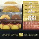 【ラッピング無料】Caf? ?toile ドトールコーヒー ＆ バウムクーヘンセット HRDB-25 プレーンクッキー ドトールドリップコーヒー セイロン紅茶ティーバッグ ミルクバウムクーヘン ミニバウムクーヘン