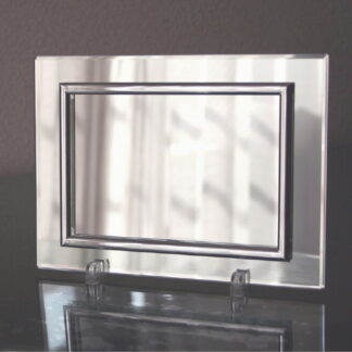 【ラッピング無料】国産 ミラーフォトフレーム 00626 日本製 絵画 フラワー アート 鏡