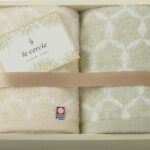 【ラッピング無料】国産 ル･セルクル フェイスタオル 2P LC4124 綿100% 日本製