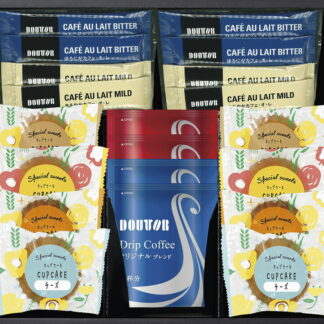 【ラッピング無料】ドトール カップケーキアソートセット HRDN-CO カフェ･オ･レ ドトールドリップコーヒー