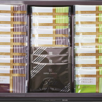 【ラッピング無料】スーパースイーツ 焼菓子 ＆ 紅茶セット SBK-C ベイクドクッキー 紅茶ティーバッグ