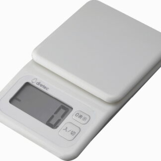 【ラッピング無料】ドリテック デジタルスケール 「ブロート 」3kg KS-825WT キッチンスケール